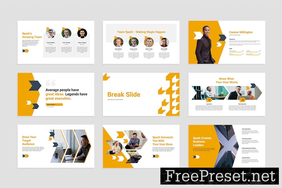 Idea Google Slides Presentation Template 3BF66EP