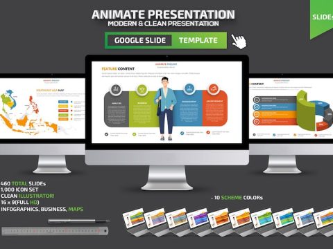 Illustrator Google Slides Presentation Template C8T8WKT