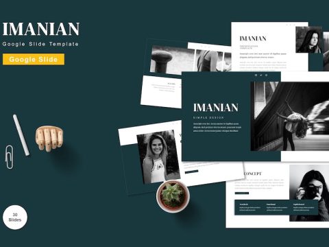 Imanian - Google Slide Template TMJUBNQ