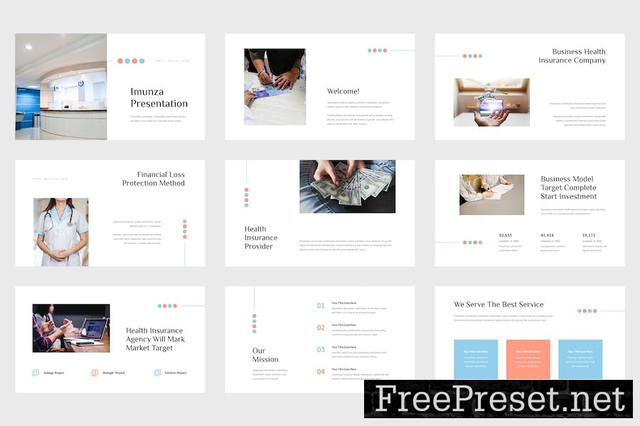 Imunza - Health Insurance Google Slides Template WEL8RSR