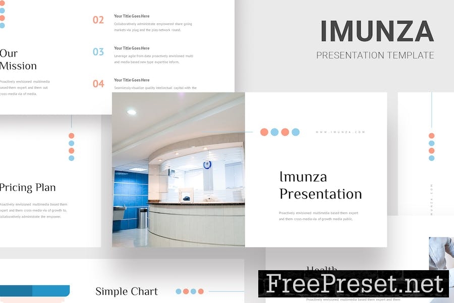 Imunza - Health Insurance Google Slides Template WEL8RSR