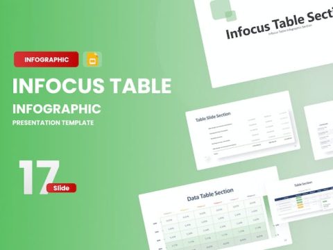 Infocus Table Section Google Slides Template