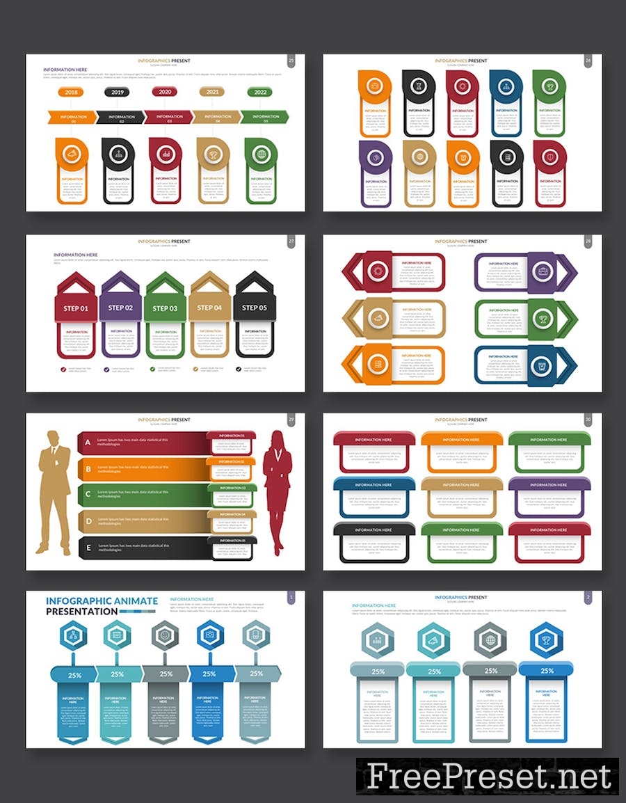 Infographic Google Slides Presentation JNMY62F