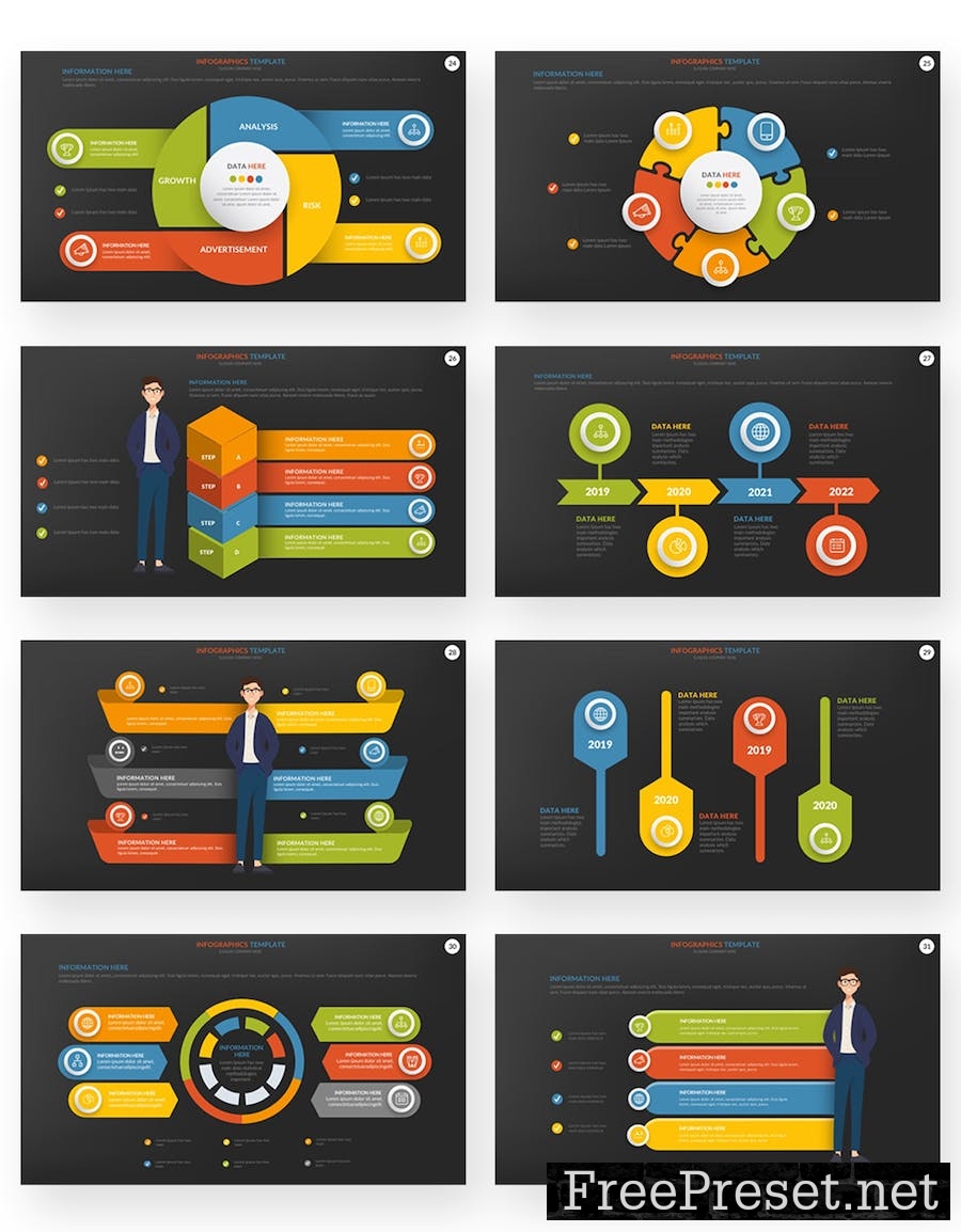 Infographic Google Slides Presentation Template 6JMADWM