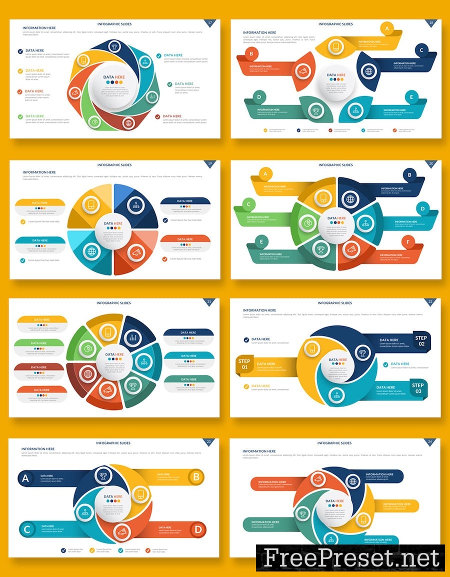 Infographic Google Slides Presentation Template W2CGDJP