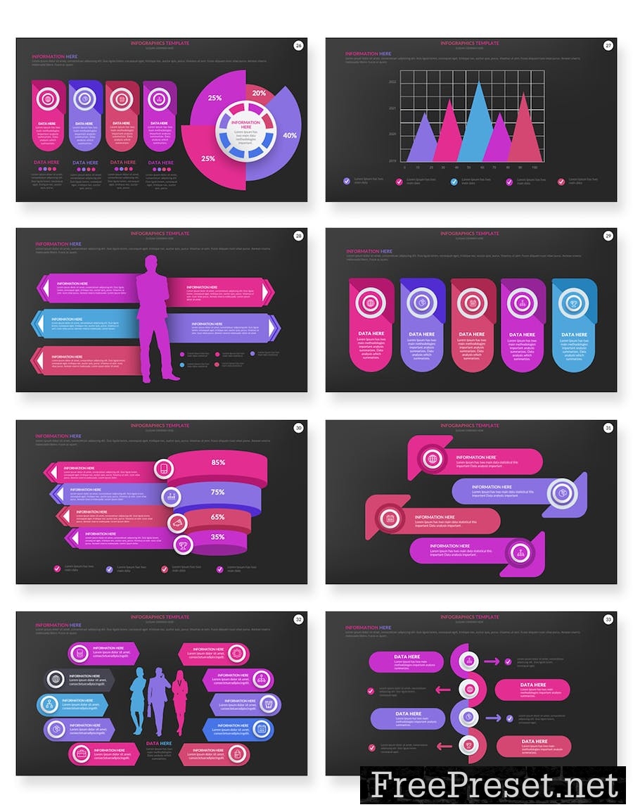 Infographic Google Slides Template S644JQG