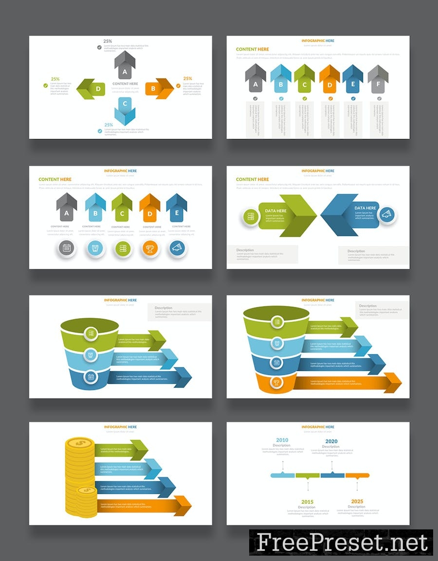 Infographics Google Slides Presentation 32ECGGL