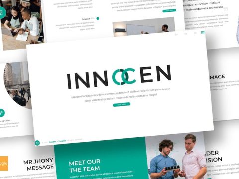 Innocen - Business Google Slides Template QYMGF8P