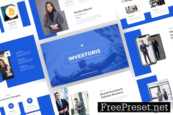 Investoris - Pitch Deck Google Slides Template WMNE5X2