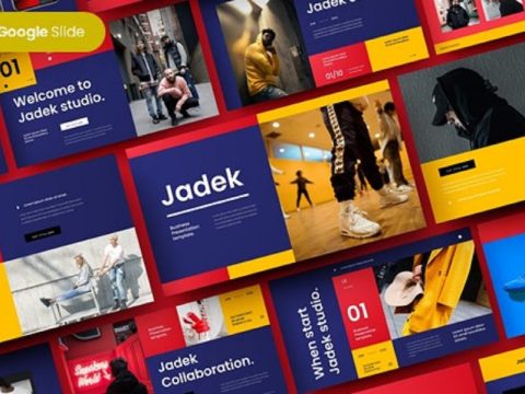 Jadek - Business Google Slide Template P8257YF