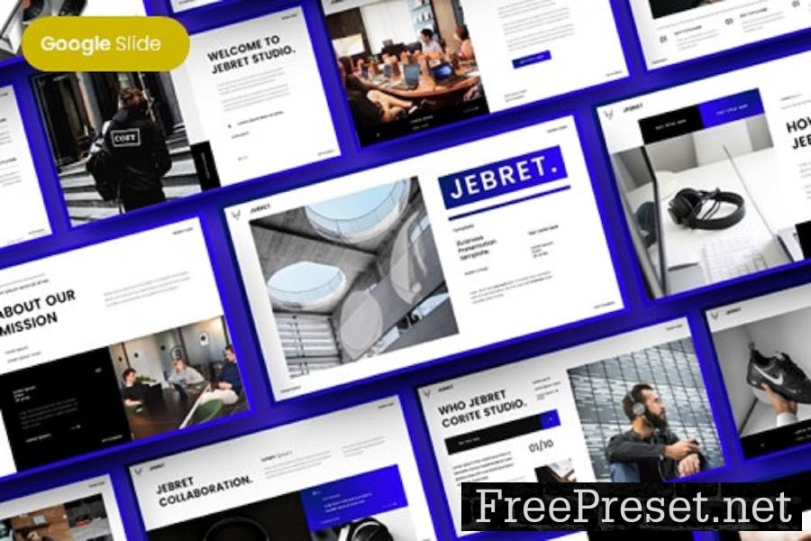 Jebret - Business Google Slide Template DH5HPRR