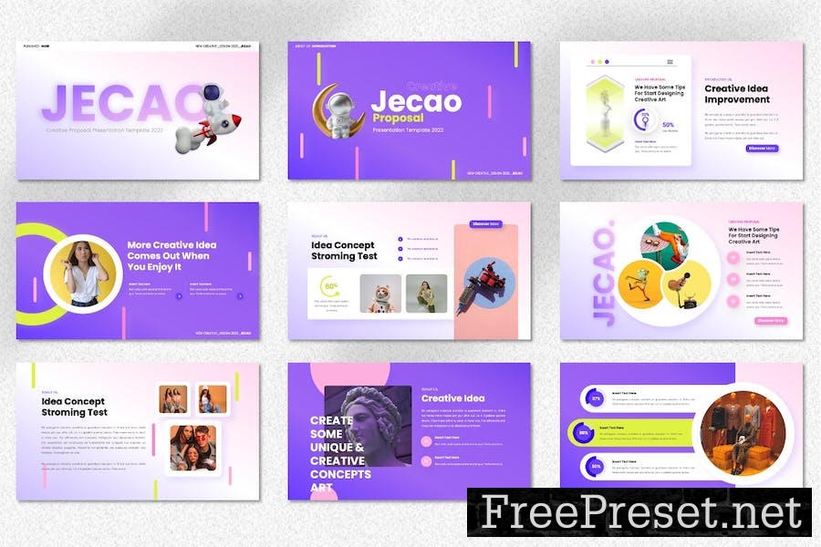 Jecoa - Creative Proposal Googleslide Templates MGKHHVZ