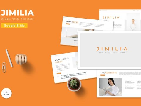 Jimilia - Google Slide Template PNCHK3N