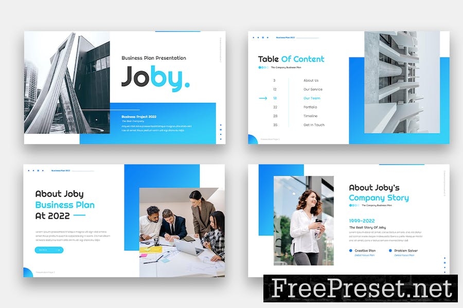 Joby - Business Google Slides D4YP3QJ