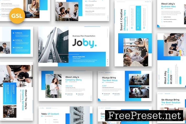 Joby - Business Google Slides D4YP3QJ