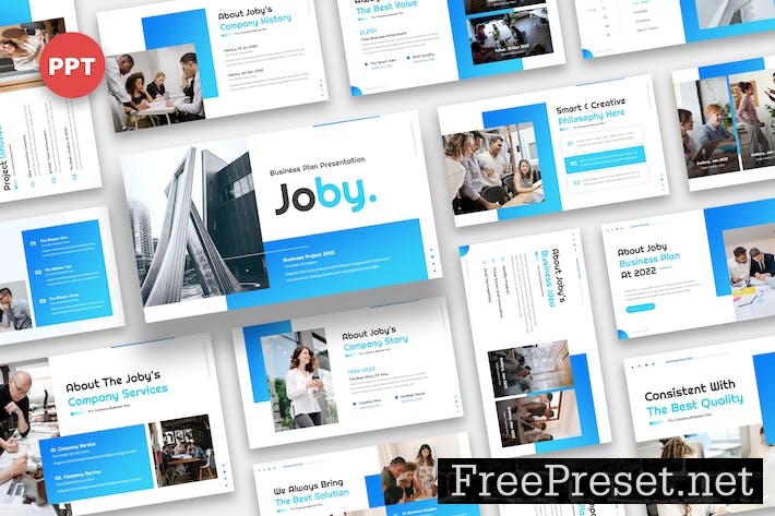 Joby - Business Powerpoint SSYUR8V