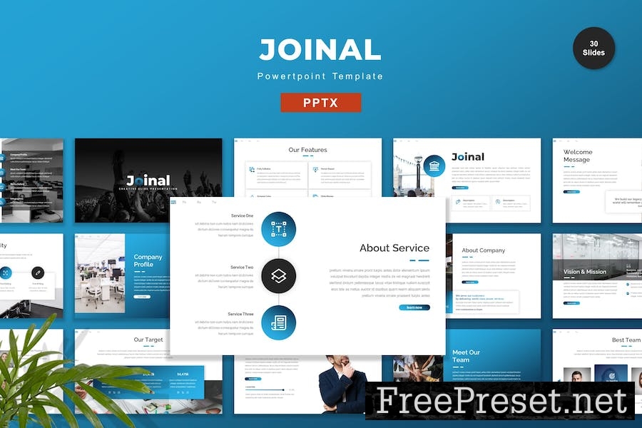 Joinal - Powerpoint Presentation Template DBNUAFP