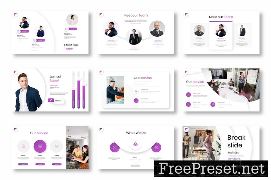 Jumsof – Business Keynote Template NJCPHGW