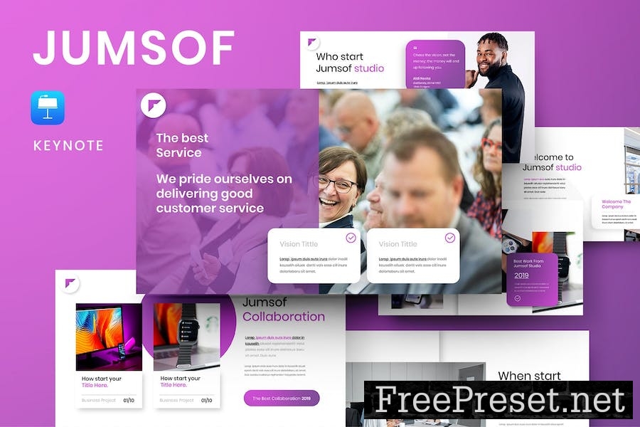 Jumsof – Business Keynote Template NJCPHGW