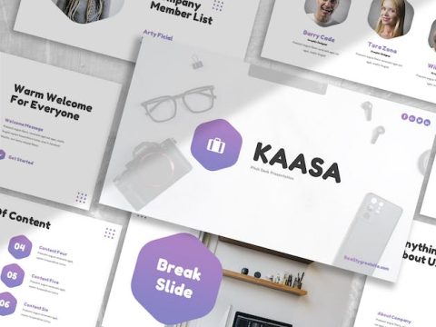 Kaasa - Business Keynote Template 8PS5MM4