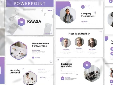 Kaasa - Business Powerpoint Template 5DU84M7