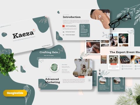 Kaeza - Creative Marketing Googleslide Template Q49MF7B