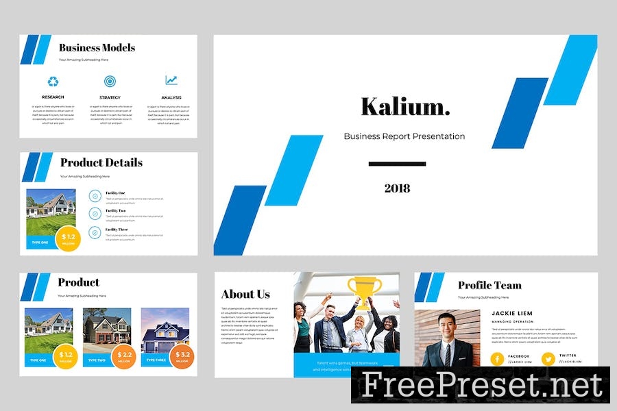 Kalium Business Keynote Presentation PK5259