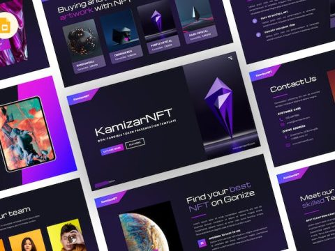 KamizarNFT - NFT Google Slides Template 6UTRSTG