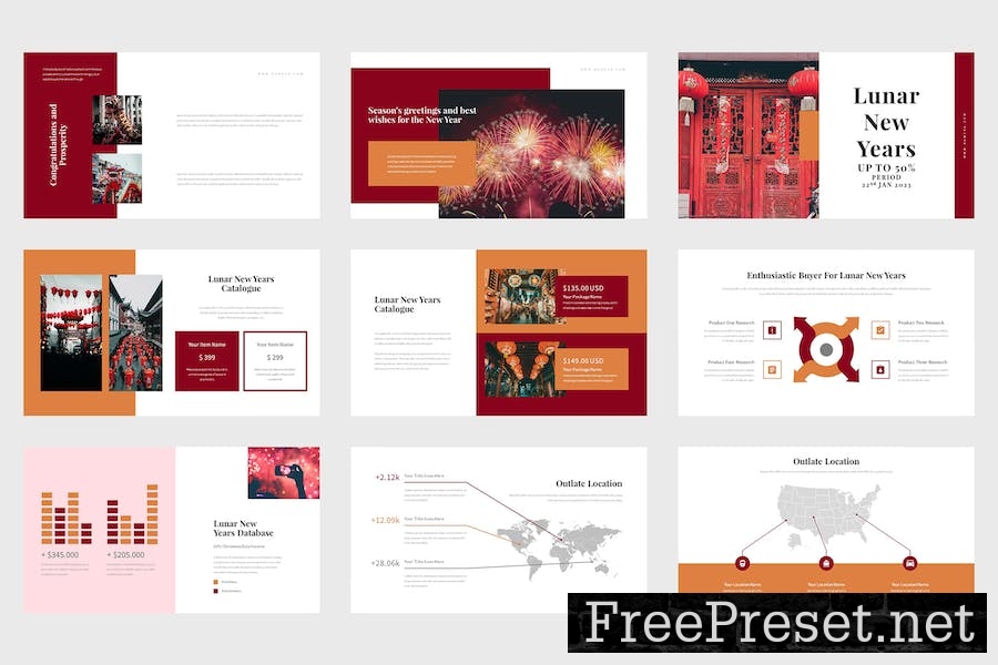 Kaweva - Lunar Years Event Google Slides Template S9UB6V7