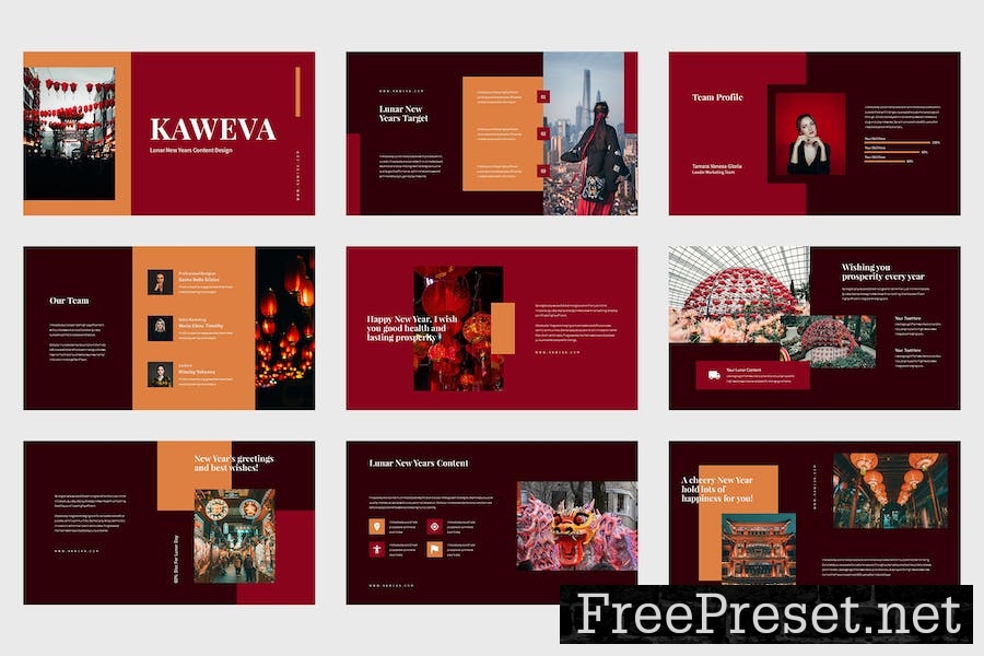 Kaweva - Lunar Years Event Google Slides Template S9UB6V7