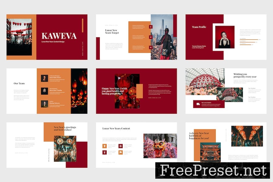 Kaweva - Lunar Years Event Google Slides Template S9UB6V7