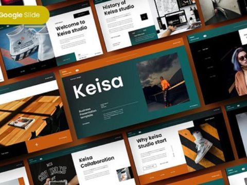 Keisa - Business Google Slide Template QRLEJLK