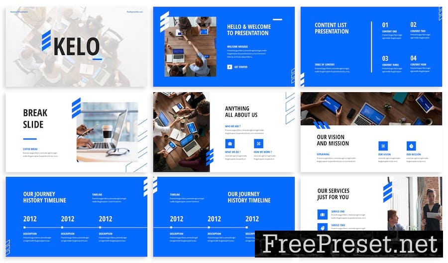 Kelo - Business Keynote Template 4MPGK4W