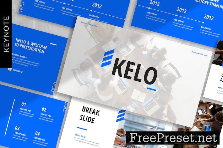 Kelo - Business Keynote Template 4MPGK4W