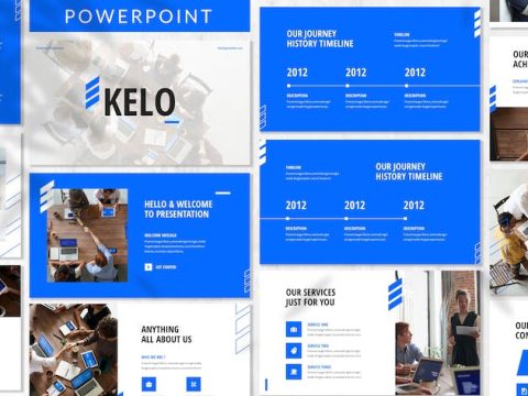 Kelo - Business Powerpoint Template B6QYWAL