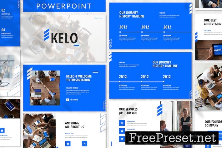 Kelo - Business Powerpoint Template B6QYWAL