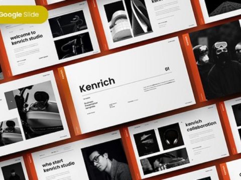 Kenrich - Business Google Slide Template 7MUWJ5W