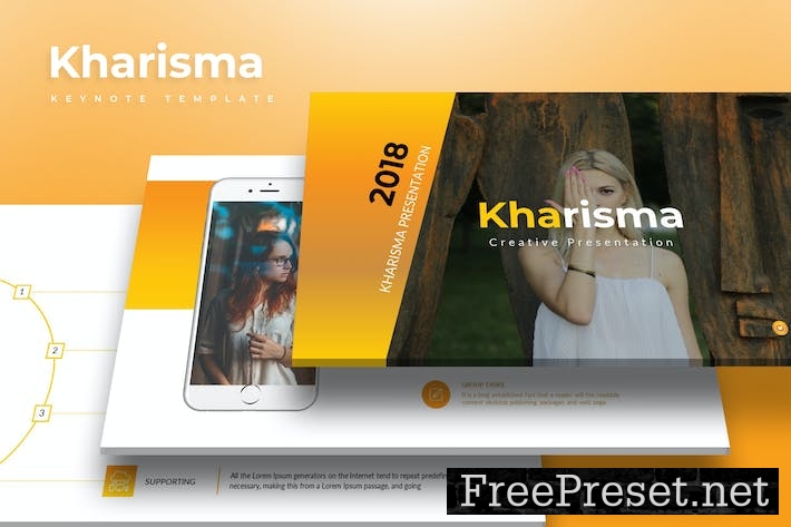 Kharisma - Keynote Template DXLBLR