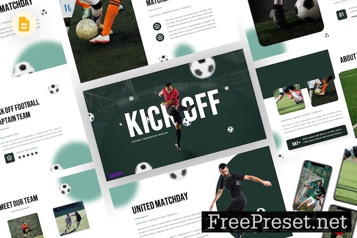 KickOff - Football Google Slides Template