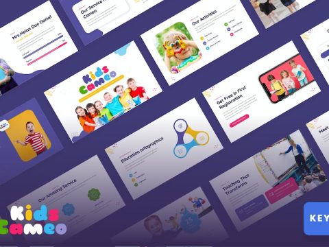 Kids Cameo - Day Care Keynote Template PPTEUN7