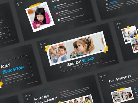 Kids Education Google Slides Presentation Template 7MTRR4R