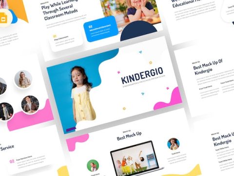 Kindergio - Kindergarten Google Slides Template X6THY54