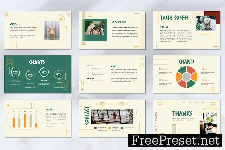 Kofigrap - Coffee Brands Keynote Template 8ZNQ4XG