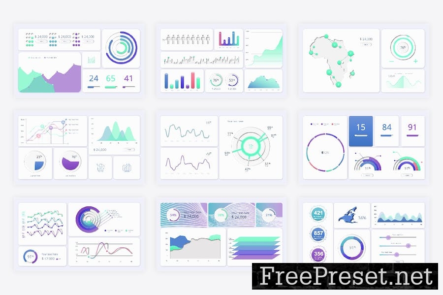 KPI Dashboard PowerPoint Template X6FHLM5