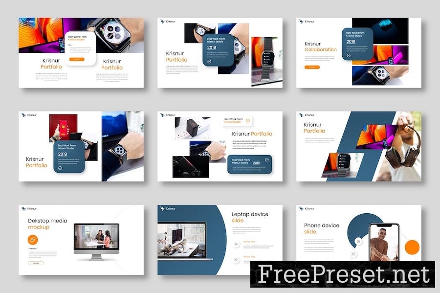 Krisnur - Business Google Slide Template K7W4TJX