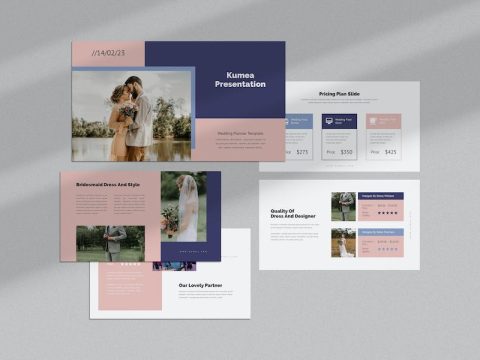 Kumea : Wedding Planner Google Slides EYUV25G