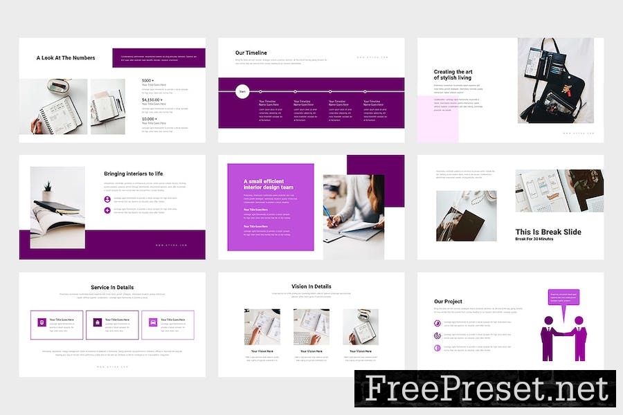 Kyvoa : Pitch Deck Purple Keynote Template S7A226D