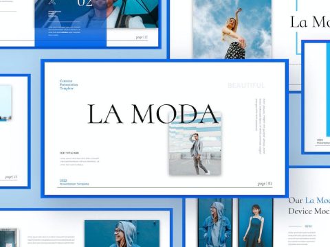 La Moda - Business Presentation Google Slide 7YLMN6Z