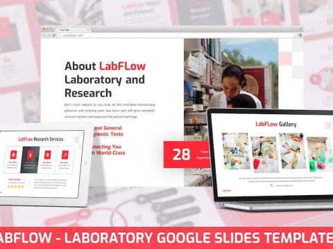 Labflow - Laboratory Google Slide Template YAQ5BD6