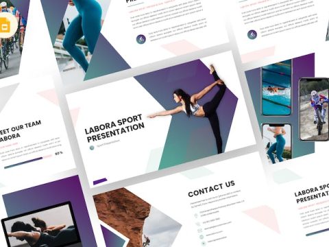 Labora - Sport Google Slides Template 9QKZKK5